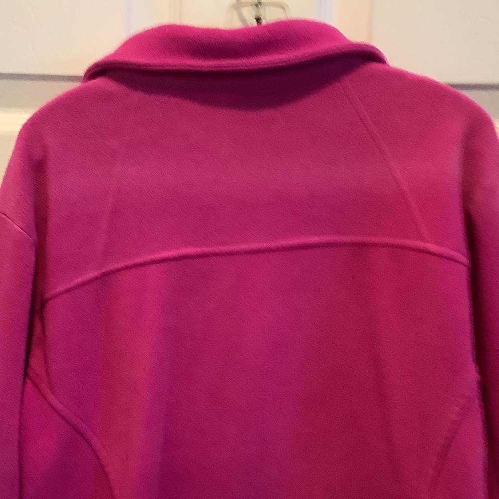 Columbia Women's Vibrant Pink Utility Jacket, full zip fleece - Picture 7 of 7